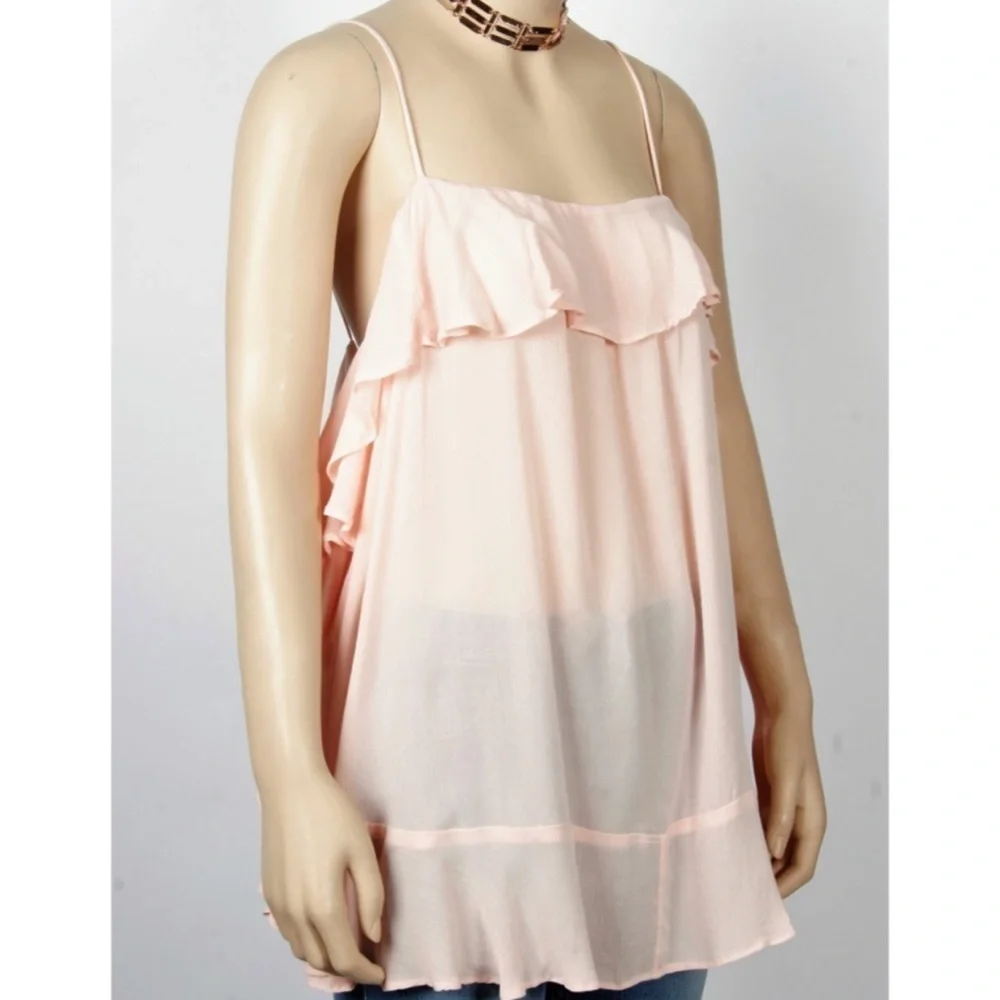 Intimately Free People “Cascades” Camisole – Petal Pink – Size Medium